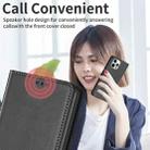 For iPhone 17 Pro Max Magnetic Leather Phone Case(Black) - 3