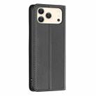 For iPhone 17 Pro Max Magnetic Leather Phone Case(Black) - 4