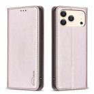 For iPhone 17 Pro Max Magnetic Leather Phone Case(Gold) - 1