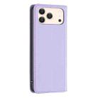 For iPhone 17 Pro Max Magnetic Leather Phone Case(Purple) - 4