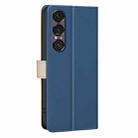 For Sony Xperia 1 VII Color Matching RFID Anti-theft Leather Phone Case(Blue) - 3