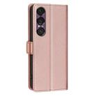 For Sony Xperia 1 VII Litchi Texture RFID Anti-theft Leather Phone Case(Gold) - 3
