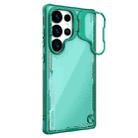 For Samsung Galaxy S25 Ultra 5G NILLKIN Ice Sky Prop Series Frame Version Phone Case(Green) - 2