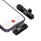 hoco L20 Fair 8 Pin Lavalier Wireless Microphone(Black) - 2