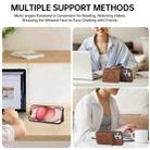 For iPhone 16 Pro Max Car Magnetic Ring Buckle Card Bag Phone Case with Lanyard(Brown) - 2