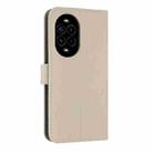 For Huawei nova 13 Pro 5G Metal Bow Leather Phone Case with Hand Strap(Apricot) - 3
