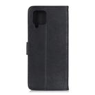 For Samsung Galaxy A42 5G KHAZNEH Cowhide Texture Horizontal Flip Leather Case with Holder & Card Slots & Wallet(Black) - 3