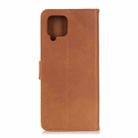 For Samsung Galaxy A42 5G KHAZNEH Cowhide Texture Horizontal Flip Leather Case with Holder & Card Slots & Wallet(Brown) - 3