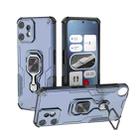 For Nothing CMF Phone 2 Pro Metal Kickstand TPU Hybrid PC Phone Case(Blue) - 1