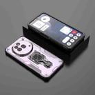 For Nothing Phone 3a Pro Metal Kickstand TPU Hybrid PC Phone Case(Purple) - 2