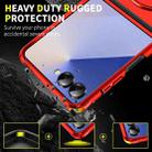 For Samsung Galaxy Z Flip7 5G Sliding Camshield Ring Holder Phone Case(Red) - 2