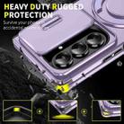For Samsung Galaxy Z Fold7 5G Sliding Camshield Ring Holder Phone Case(Purple) - 2