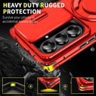 For Samsung Galaxy Z Fold7 5G Sliding Camshield Ring Holder Phone Case(Red) - 2