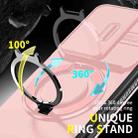 For Samsung Galaxy Z Fold7 5G Sliding Camshield Ring Holder Phone Case(Pink) - 3
