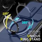 For Samsung Galaxy Z Fold7 5G Sliding Camshield Ring Holder Phone Case(Blue) - 3