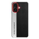 For iPhone 17 Camera Design Diamond Texture Leather PC Phone Case(Black) - 1