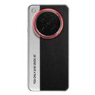 For OPPO Find X8s Camera Design Diamond Texture Leather PC Phone Case(Black) - 1