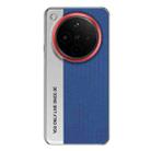 For OPPO Find X8s+ Camera Design Diamond Texture Leather PC Phone Case(Blue) - 1
