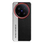 For vivo X200 Ultra Camera Design Diamond Texture Leather PC Phone Case(Black) - 1