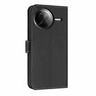 For Redmi K80 Pro / Poco F7 Pro Metal Bow Leather Phone Case with Hand Strap(Black) - 3