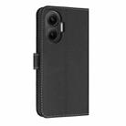 For Redmi Turbo 4 Pro / Poco X7 Pro Metal Bow Leather Phone Case with Hand Strap(Black) - 3