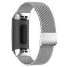 For Fitbit Charge 4 / 3 xDfind Milanese Metal Buckle Watch Band(Silver) - 2