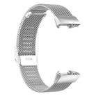 For Fitbit Charge 4 / 3 xDfind Milanese Metal Buckle Watch Band(Silver) - 3
