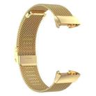 For Fitbit Charge 4 / 3 xDfind Milanese Metal Buckle Watch Band(Gold) - 3
