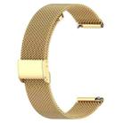For Fitbit Versa 4 / 3 / Sense2 / 1 xDfind Milanese Metal Buckle Watch Band(Gold) - 2