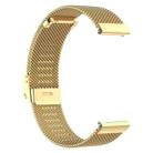 For Fitbit Versa 4 / 3 / Sense2 / 1 xDfind Milanese Metal Buckle Watch Band(Gold) - 3
