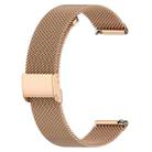 For Fitbit Versa 4 / 3 / Sense2 / 1 xDfind Milanese Metal Buckle Watch Band(Rose Gold) - 2