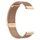 For Fitbit Versa 4 / 3 / Sense2 / 1 xDfind Milanese Metal Buckle Watch Band(Rose Gold) - 3