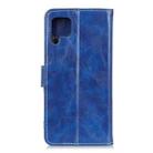 For Samsung Galaxy A42 5G Retro Crazy Horse Texture Horizontal Flip Leather Case with Holder & Card Slots & Photo Frame & Wallet(Blue) - 3