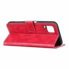 For Samsung Galaxy A42 5G Retro Crazy Horse Texture Horizontal Flip Leather Case with Holder & Card Slots & Photo Frame & Wallet(Red) - 4