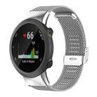 For Garmin Forerunner 45/45S/Swim2 18mm xDfind Milanese Metal Buckle Watch Band(Silver) - 1