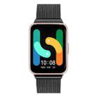For Samsung Galaxy Fit3 xDfind Milanese Metal Buckle Watch Band(Black) - 3