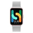 For Samsung Galaxy Fit3 xDfind Milanese Metal Buckle Watch Band(Silver) - 3