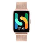 For Samsung Galaxy Fit3 xDfind Milanese Metal Buckle Watch Band(Rose Gold) - 3