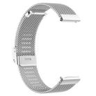 For Samsung Galaxy Watch 7 / FE / 6 / 5 / 4 xDfind Milanese Metal Buckle Watch Band(Silver) - 3