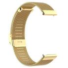 For Samsung Galaxy Watch 7 / FE / 6 / 5 / 4 xDfind Milanese Metal Buckle Watch Band(Gold) - 3