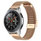 For Samsung Galaxy Watch 7 / FE / 6 / 5 / 4 xDfind Milanese Metal Buckle Watch Band(Rose Gold) - 1