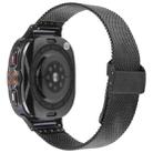 For Samsung Galaxy Watch Ultra 47mm xDfind Milanese Metal Buckle Watch Band(Black) - 2