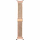 For Samsung Galaxy Watch Ultra 47mm xDfind Milanese Metal Buckle Watch Band(Rose Gold) - 3