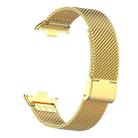 For Xiaomi Smart Band 9 Pro/8 Pro/Redmi Watch 5/4 xDfind Milanese Metal Buckle Watch Band(Gold) - 3