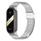 For Xiaomi Smart Band 10 / 9 / 8 NFC xDfind Milanese Metal Buckle Watch Band(Silver) - 1