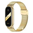 For Xiaomi Smart Band 10 / 9 / 8 NFC xDfind Milanese Metal Buckle Watch Band(Gold) - 1