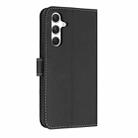 For Samsung Galaxy S24 FE 5G Metal Bow Leather Phone Case with Hand Strap(Black) - 3