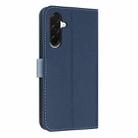 For Samsung Galaxy A36 / A56 5G Metal Bow Leather Phone Case with Hand Strap(Dark Blue) - 3