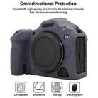 For Canon EOS R5 Mark II / R5II Glossy Soft Silicone Protective Case(Blue) - 3