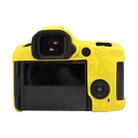 For Canon EOS R5 Mark II / R5II Glossy Soft Silicone Protective Case(Yellow) - 2